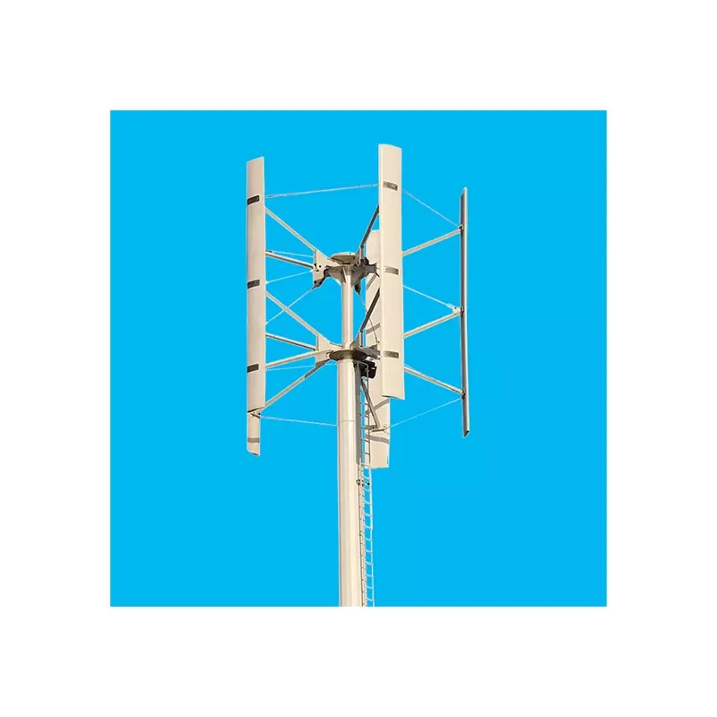 High Quality Vertical Wind Turbine 800w 2000w H12 Series 3kw 48v  Electromagnetic brakes