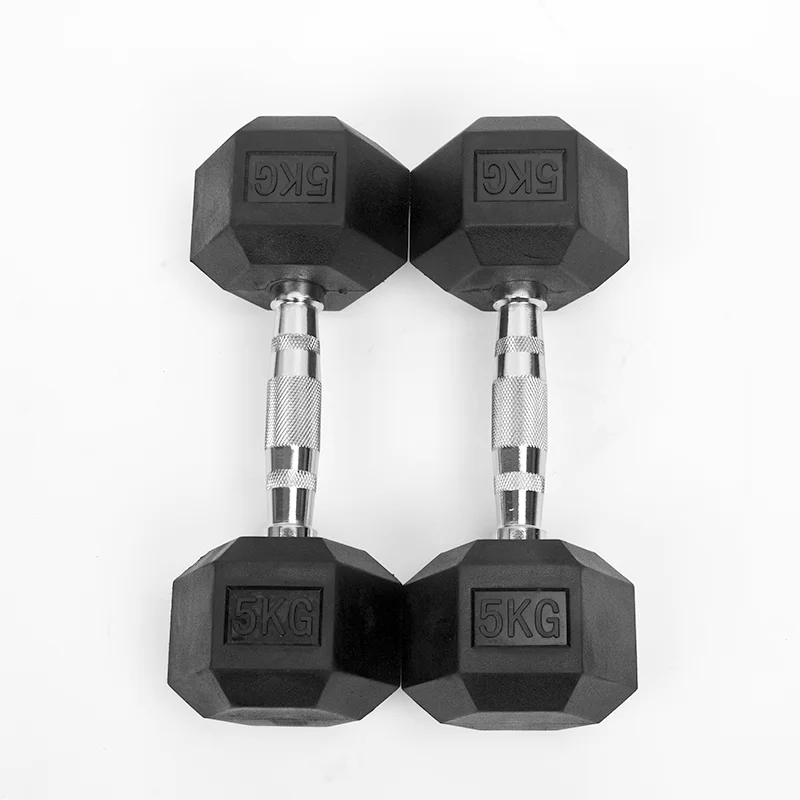 
Cheap purchase of hexagonal rubber dumbbells buy dumbbell set dumbbell 