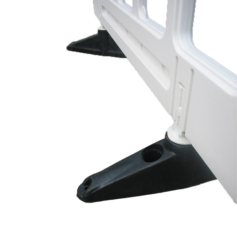 Portable Traffic Roadway Pedestrian Barricade Fence Barrier For Crowd Control Road Safety