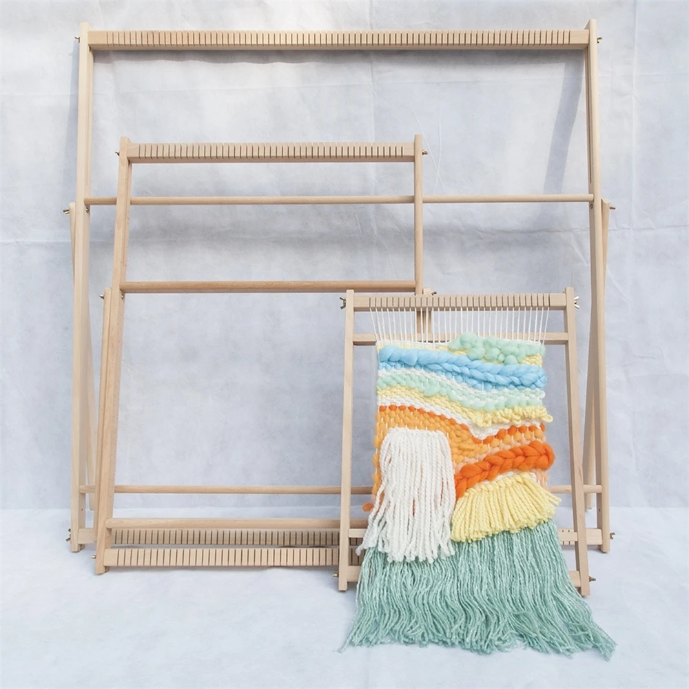 Knocked down Wooden Weaving Loom Small size 45*35cm