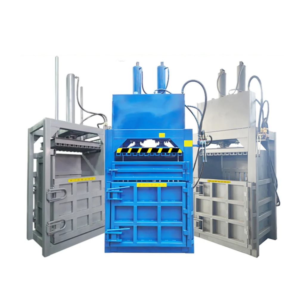 Customized Packaging Baling Waste Plastic Cardboard Hydraulic Press Machine 20 Ton