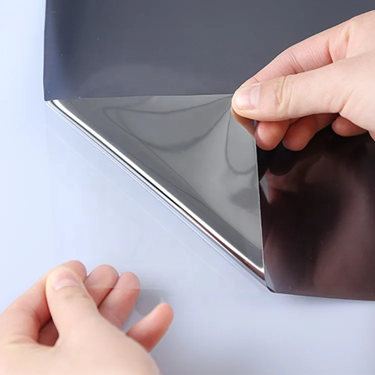 Apartment Black Window Tinting UV Protection heat reduction Window Film