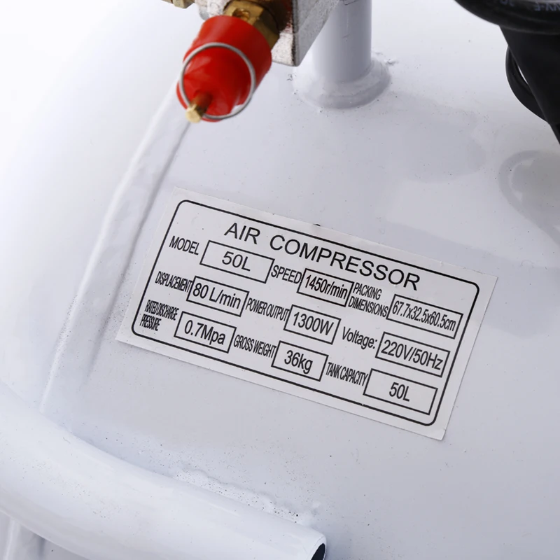 Mailtank 220V 50L 1450r/in Portable Oil Free Air Compressor for sale