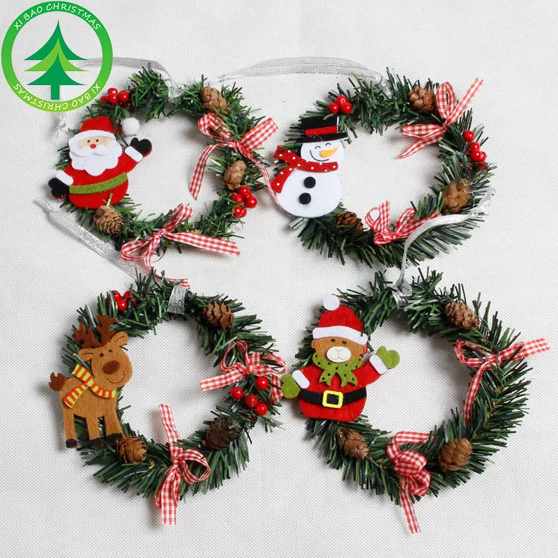 
Eucalyptus wreath Artificial plants Background Wall window decorative Wedding party supplies Gifts Diy Christmas home decoration  (1600283853563)