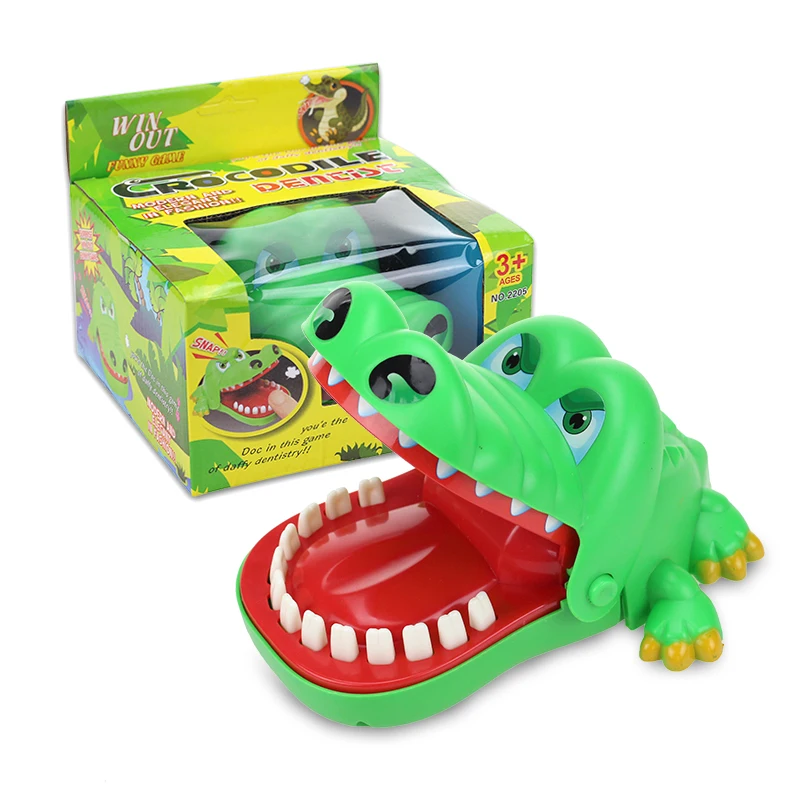 Baby Desktop Games Finger Biting Educational Teeth Hand Game Toy Crocodile Mouth Dentist Bite For Kids Set Toys