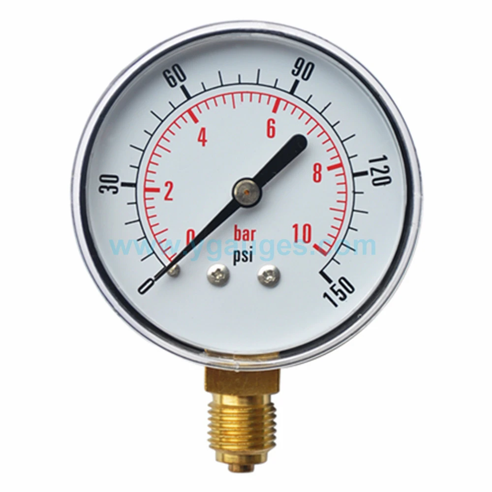 Excellent manufacturer selling center back oxygen gas manometer