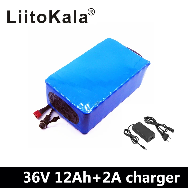 
NEW 36V 12AH Electric Bike Battery Built in 20A BMS Lithium Battery Pack 36 Volt with 2A Charge Ebike Battery 36V Power Batte 