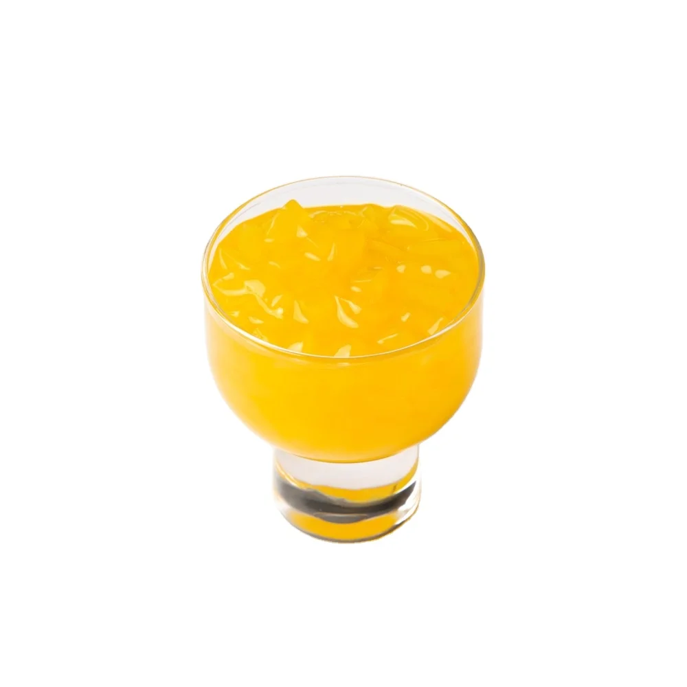 Wholesale High Quality Mango Coconut Jelly Mango Flavour Coconut Jelly For Bubble Tea