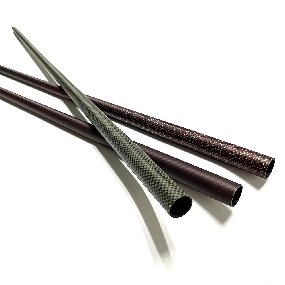 Customized Taper Pipe carbon fiber taper with billiard cue tapered carbon  OEM