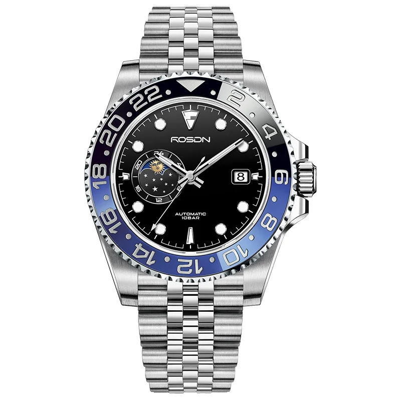 High quality original luxury watch sport dive wrist watches automatic mechanical watch for men