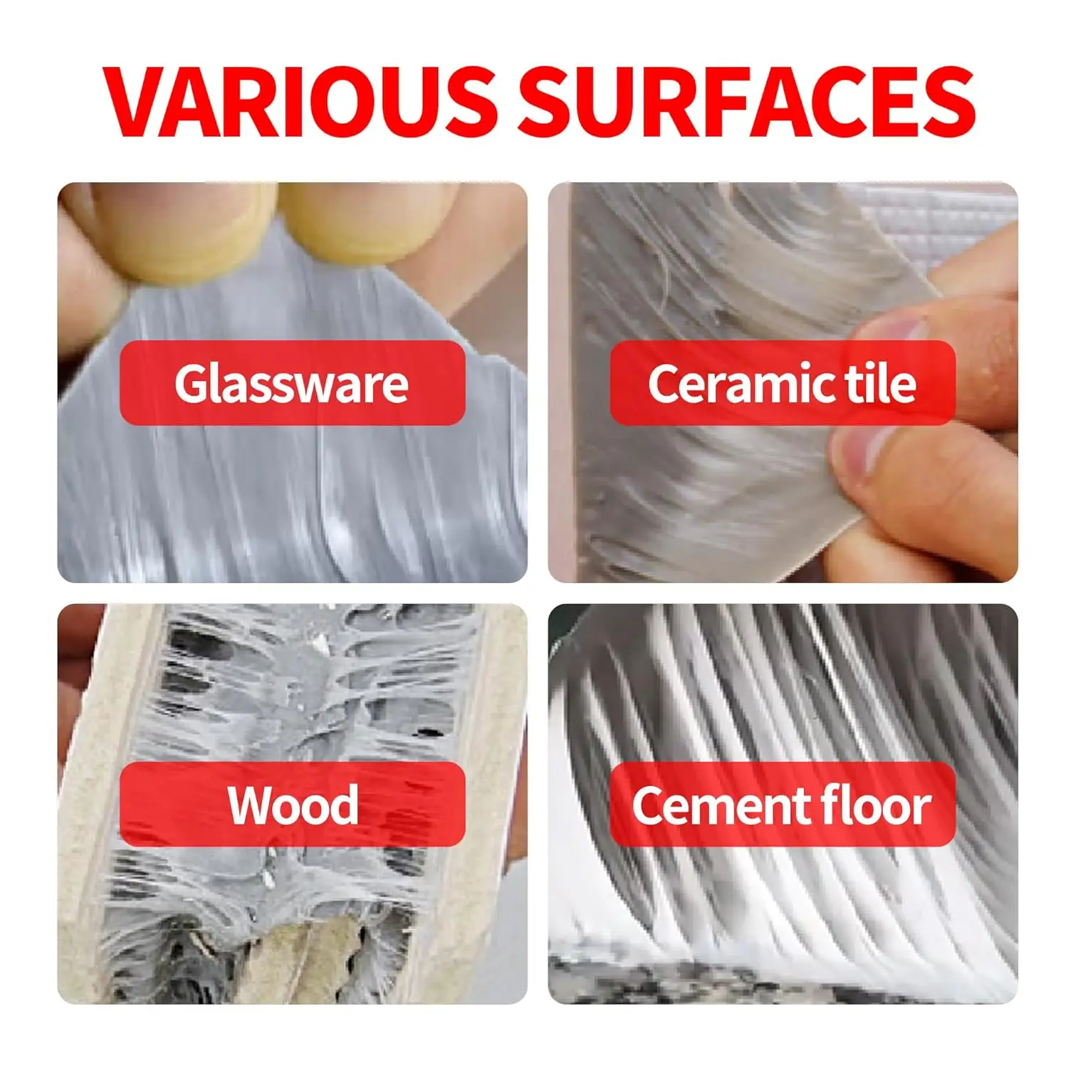 Customized Waterproof Self Adhesive Sealing Tape Aluminium Foil Butyl Rubber Tape for RV Repair