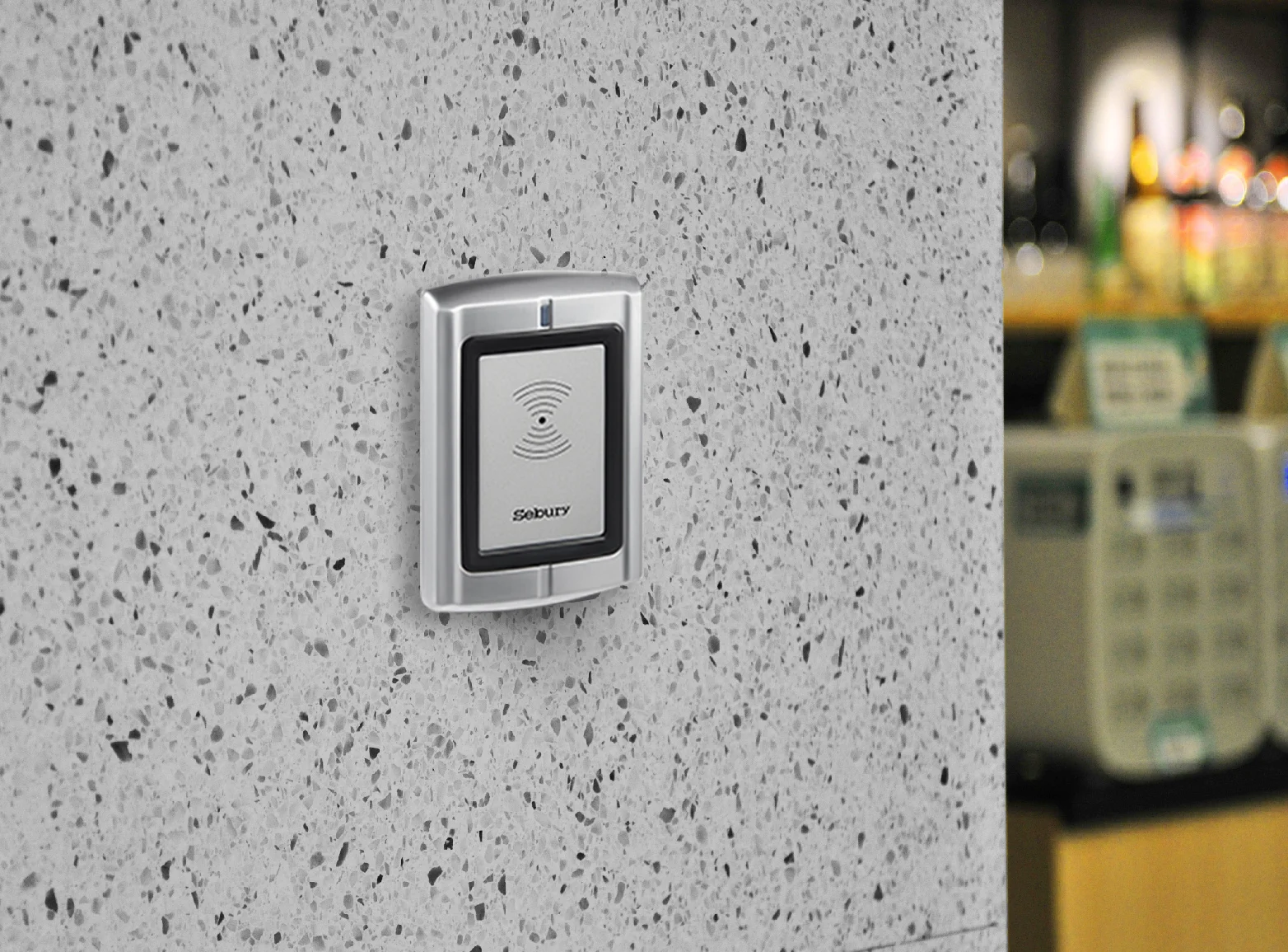 Sebury HF 13.56MHz Metal Waterproof Wiegand 26 DC12V RFID Proximity Card Reader for Access Control System