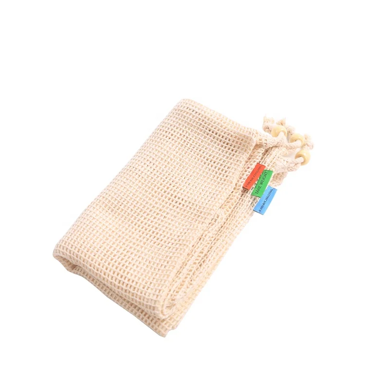 hot sell service shopping mesh cotton fabric for bag for produce