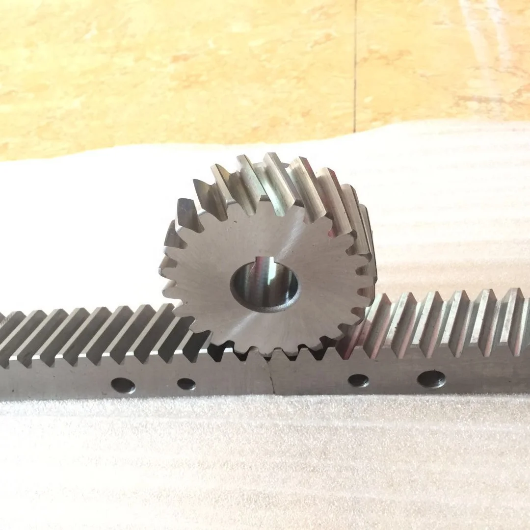 1325 plasma cutting machine DIN8 M1.5 15*15*1000mm   Helical Gear Rack and Pinion