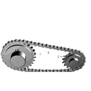 Stainless steel roller chain sprocket 12B*18T with high quality