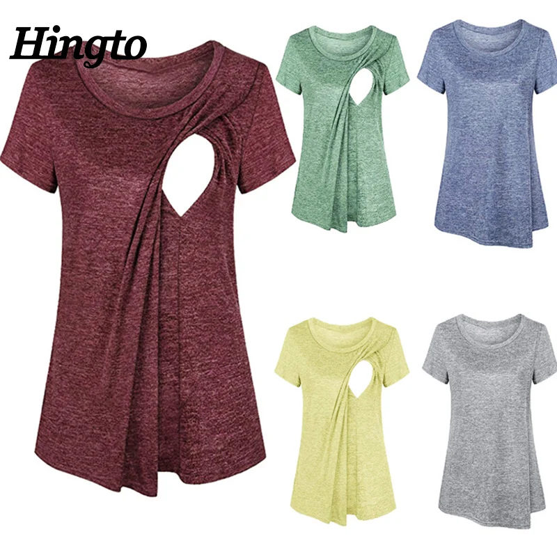 Женская обувь для мам предметов ухода за детьми смены подгузников с коротким рукавом и О-образным вырезом Блуза доставки труда платья футболка