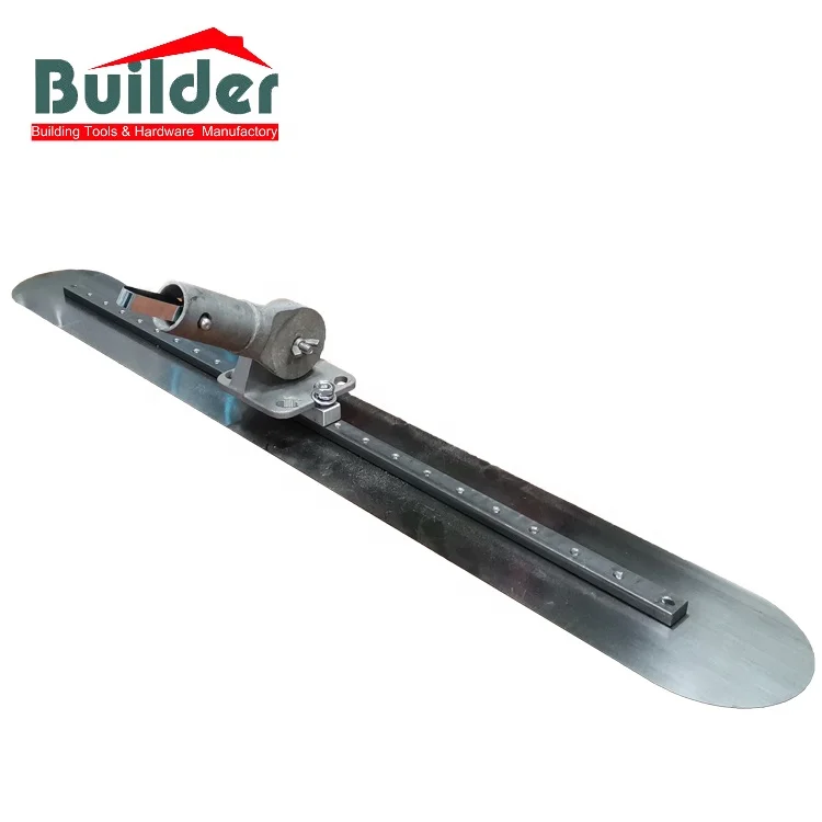 Tempered Steel Round End Concrete Fresno Trowels