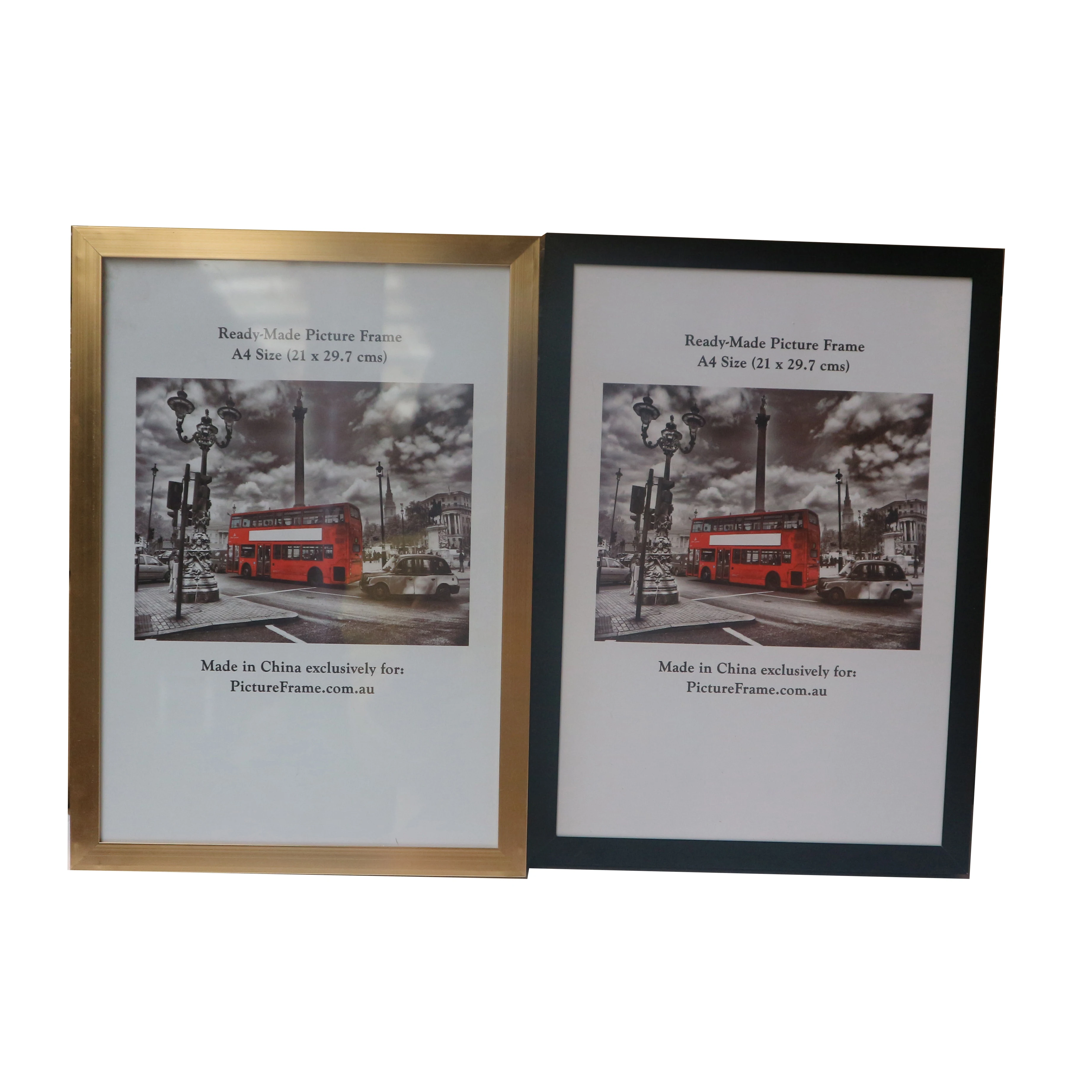 
wholesale high quality metal photo frame gold/silver/black/white aluminum alloy picture frame customized sizes A0 to A5 