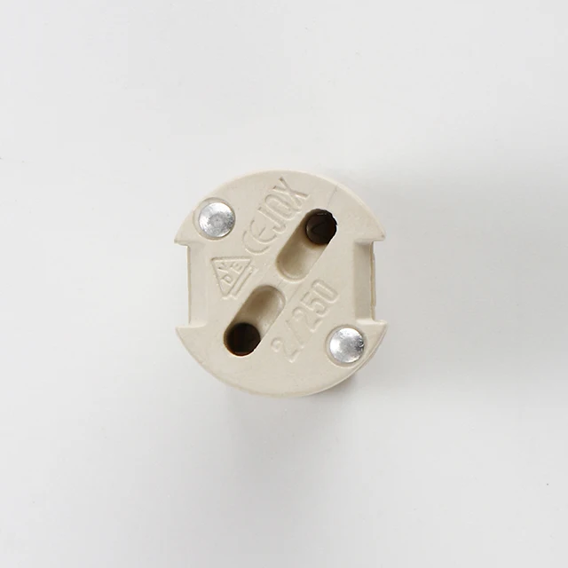 G9 with long Lead Lamp Socket Bulb Base Halogen Lamp Holder Lampholder Porcelain Lamp Base