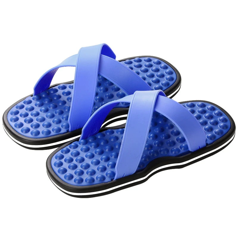 2017 Japanese hot sale EVA acupuncture massage slide sandal bath slide slipper