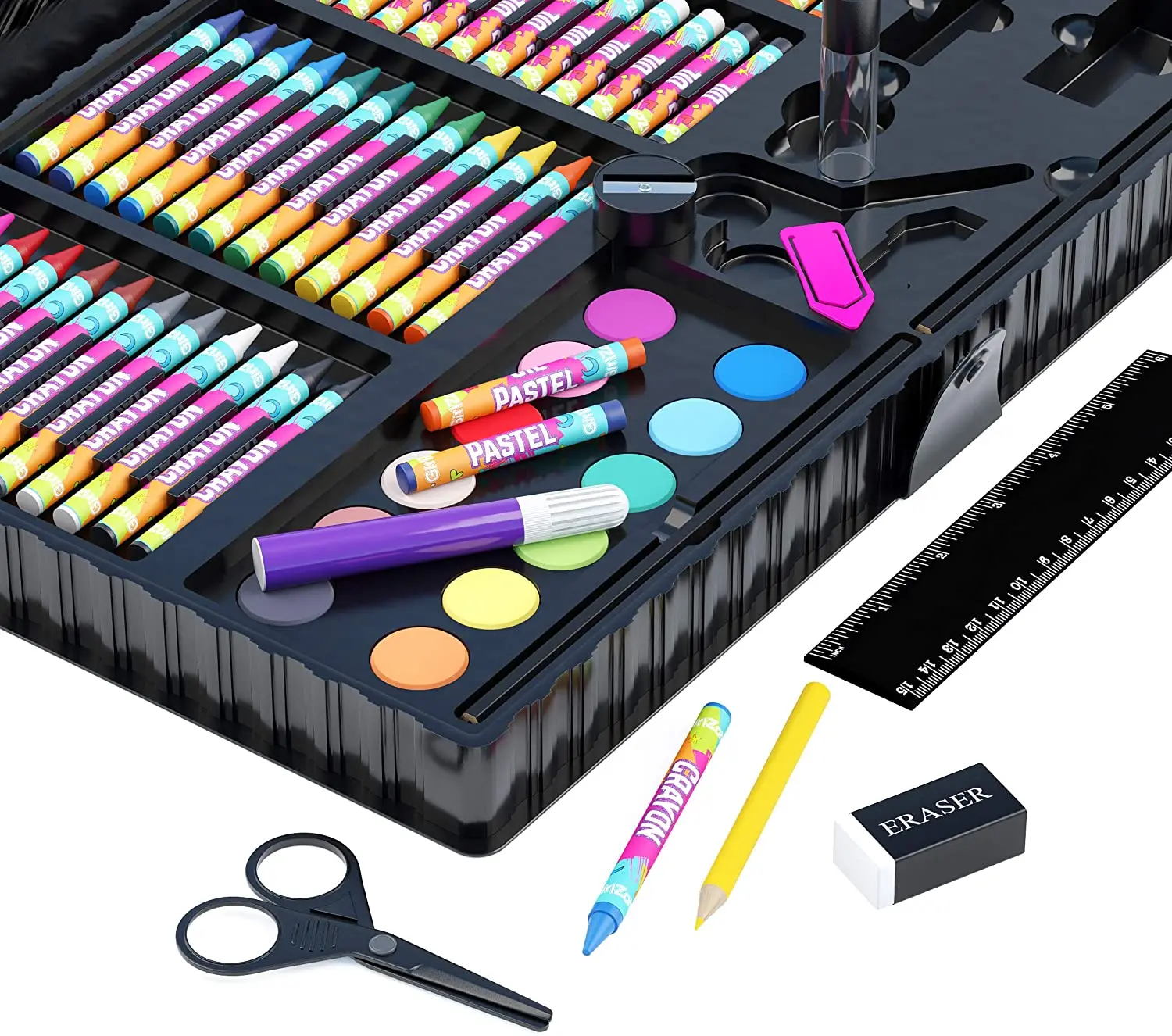 118 pcs Arts and Crafts Supplies professional drawing painting art stationery kids art sets