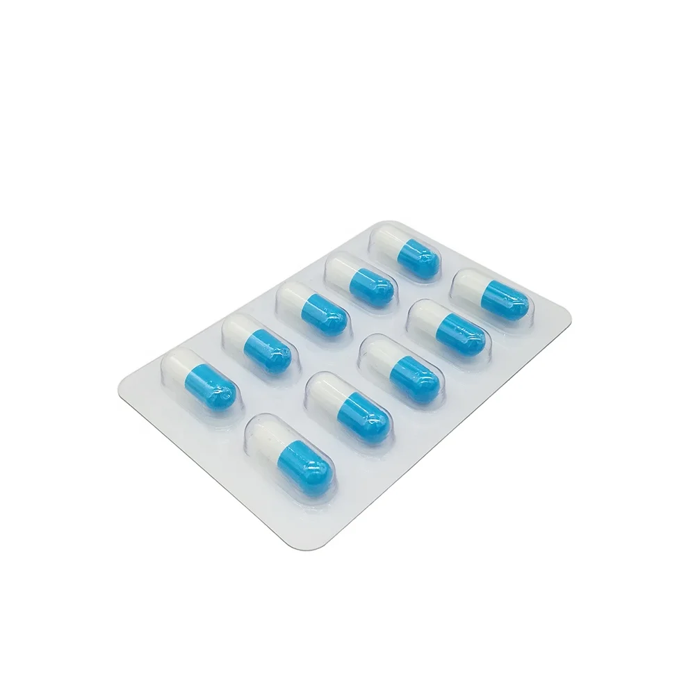 Clear Medication Tray Empty Capsule Blister Pack