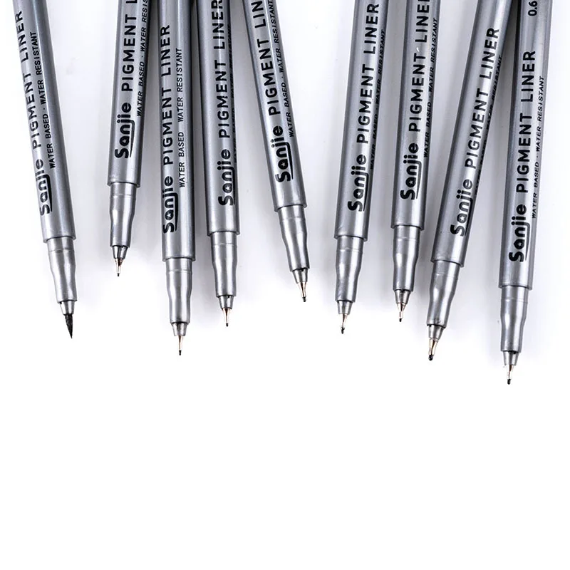 Art Special Multi Size Waterproof Tracing Hand Drawing Outline Gel Pen