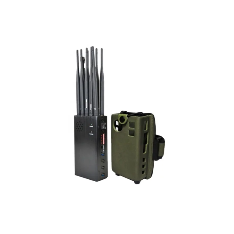 10 bands handheld  Portable 2G 3G 4G 5G LOJACK GPS Signal Detector up to 20m raduis with 8000 mAh