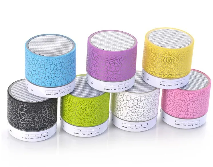 Best A9 LED  Speaker Mini Speakers Hands Free Portable Wireless Speaker With TF Card Mic USB Audio Music Player