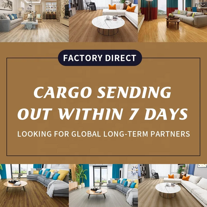 Eco forest 1220*200*8mm chestnut clolr terrace waterproof wood flooring floor engineered laminate indoor for house