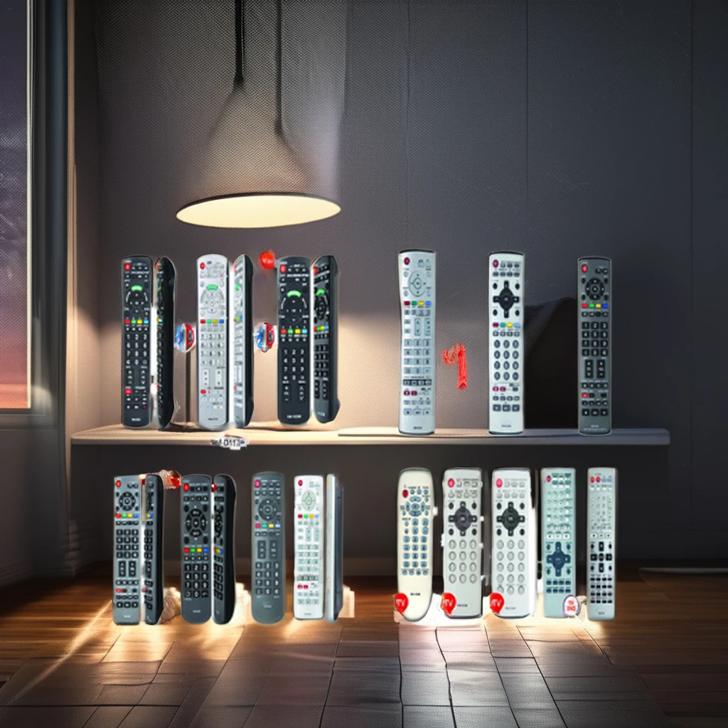 Universal Multifunction TV Remote Control All Brands TV LCD Set Top Box Digital Media Player Replaced Rolling Metal Remote