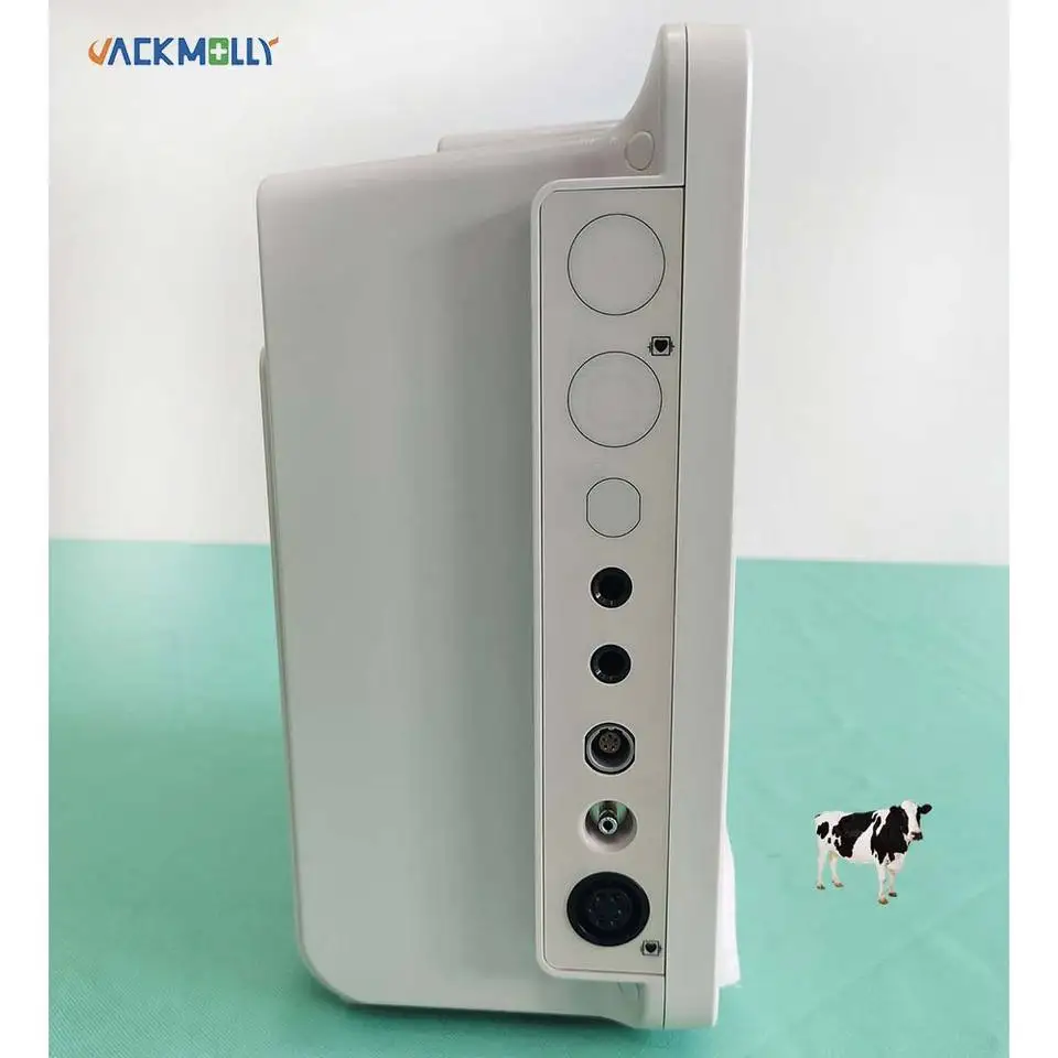 JM-601S Handheld 12 inch multi parameter vital sign monitor vet monitor