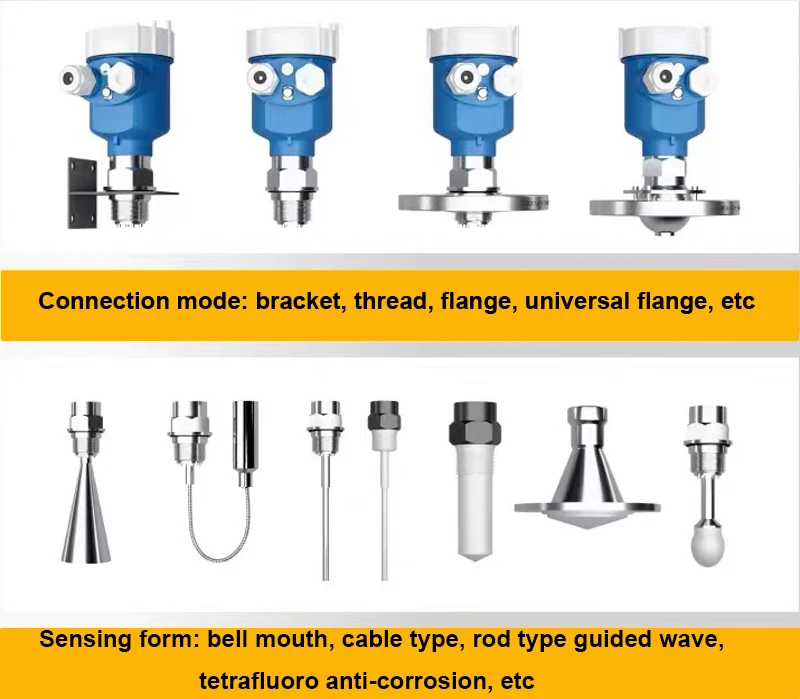 Radar Type Level Meter With High Precision Radar Level Meter 26ghz Radar Level Gauge