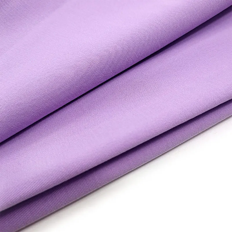 TR Four-way Stretch Fabrics 77%POLY 17%RAYON 6%SP 220GSM Twill for Summer Scrub Fabrics with Spandex Stretchy Elastic Yarns