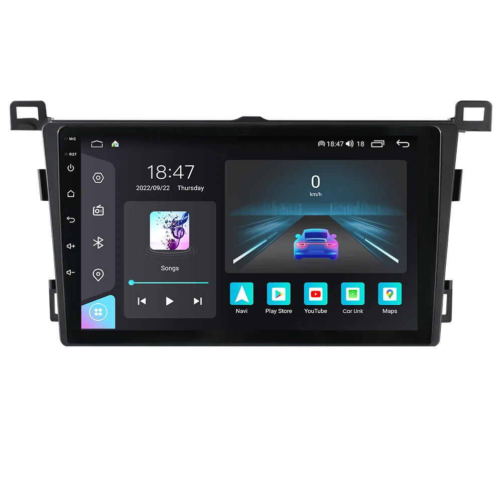 MEKEDE M6 PRO Car DVD player auto monitor 2K CP DTS for Toyota RAV4 2013-2018 car radio