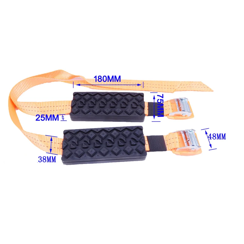 New Design Truck Tire Snow Chain for SUV Sedan Auto Car Wheels in Winter Safe Driving