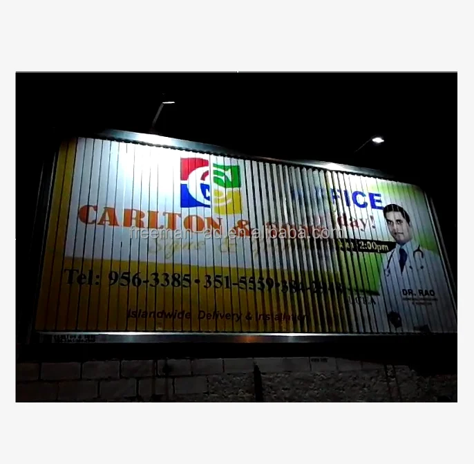 Large size Outdoor three-sided Billboard for Advertising Trivision Billboards