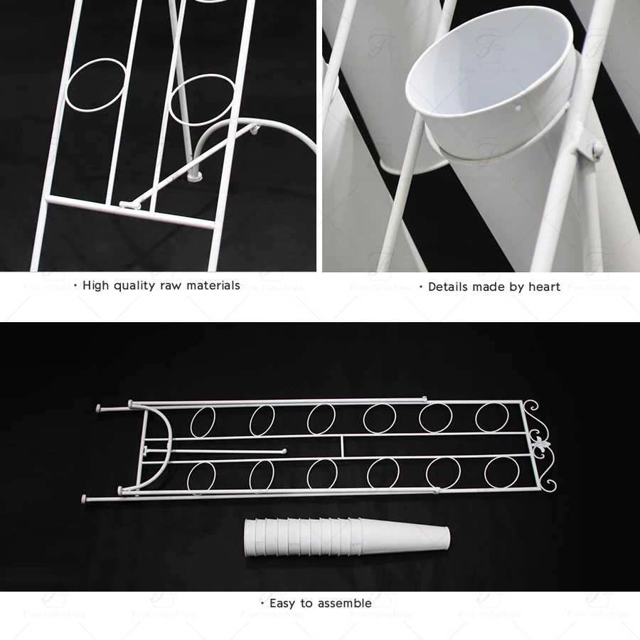Подставка для цветов в форме лестницы солнечный цветочный горшок украшения дома и флористики Индивидуальный размер