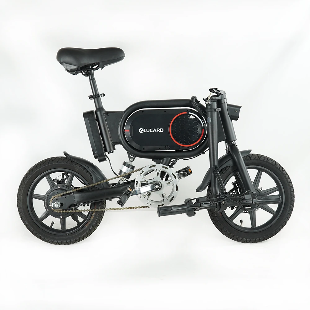 Effortless Max Range Speed Up to 25KM/H 14 Inches Air Tires City Folding E-bike with Shock Absorption