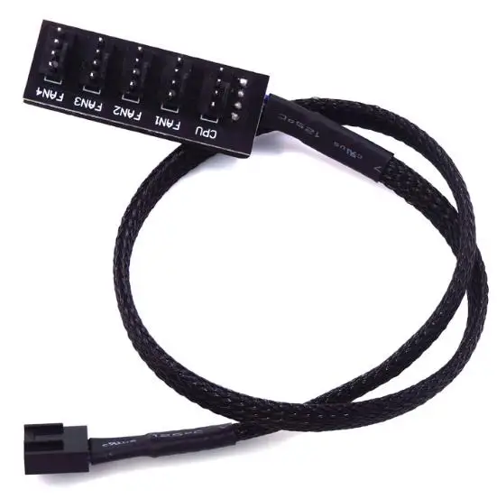 Main board 4Pin/ pin PWM HUB FAN HUB computer temperature control speed control board chassis 4 wire FAN controller