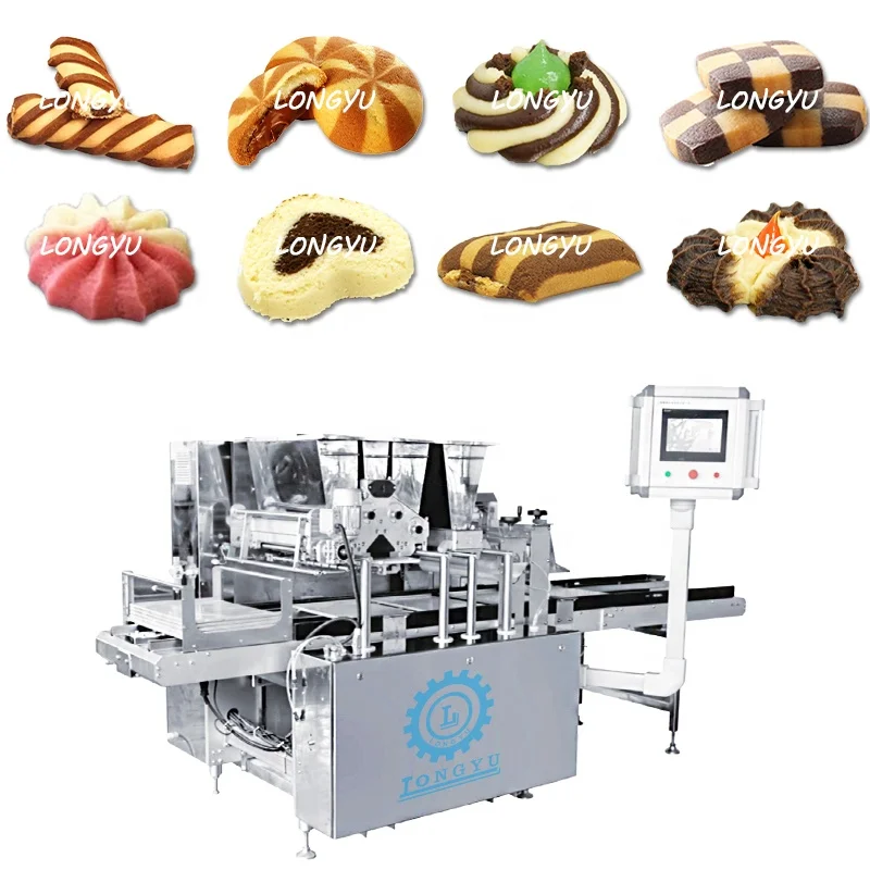 304 stainless steel big capacity watermelon cookies machine small wire cut biscuit making machine