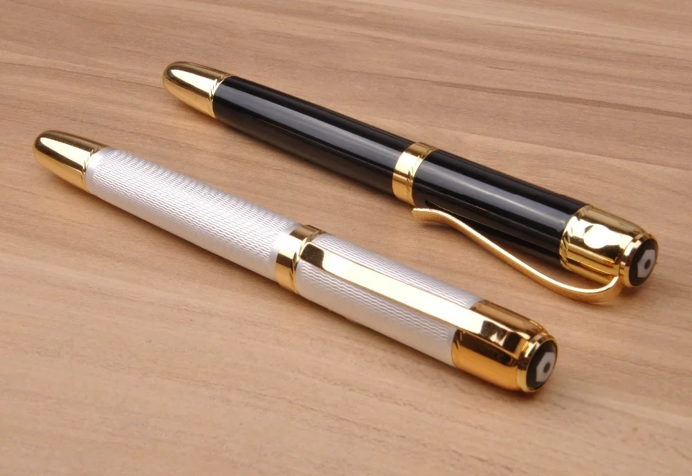 High quality promotional luxury metal ink pen with laser logo
