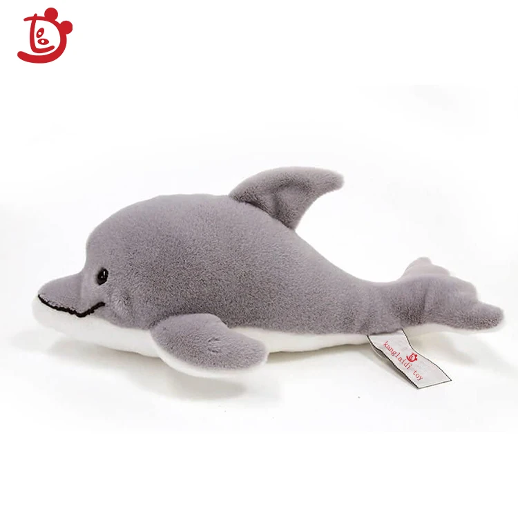 Cute Down Cotton Whale Plush Toy Super Soft Dolphin Pillow Stuffed Toys High Quality Aquatic Creatures Child Birthday Gift