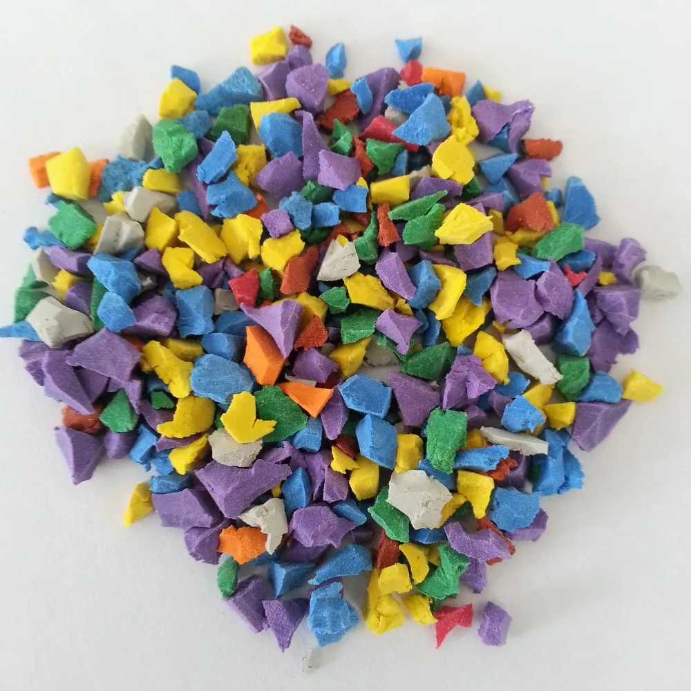1-3mm size EPDM granules for rubber roll 1-3mm for sandwich running track FN P2406201