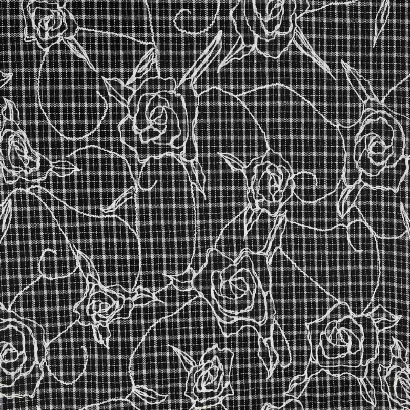 special processed viscose nylon floral printed fabrics elegant dress material fabric for clothing