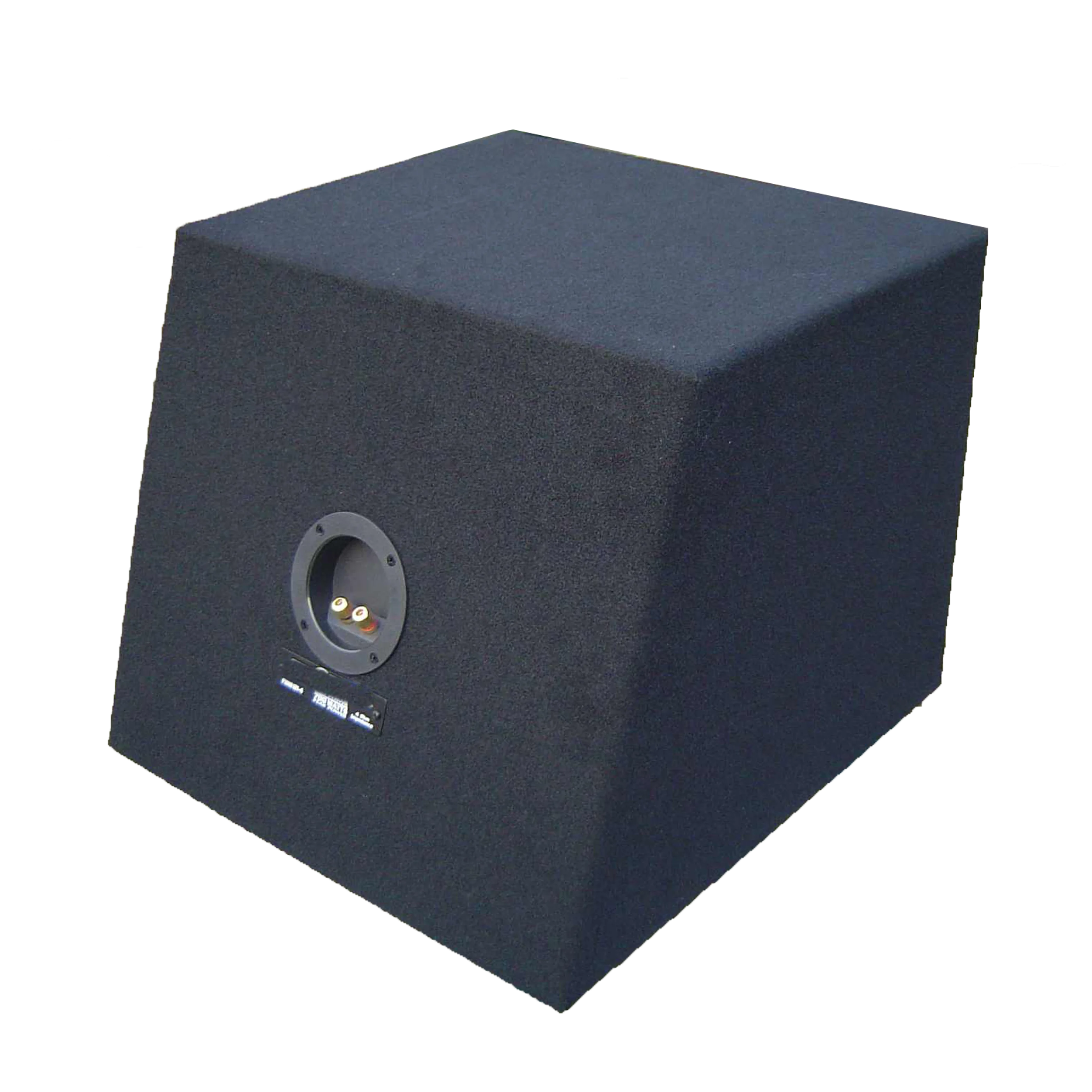 Hot Selling Single 12 inch Car Subwoofer Enclosure For Audio Sound System Ported Passive Subwoofer Enclosure