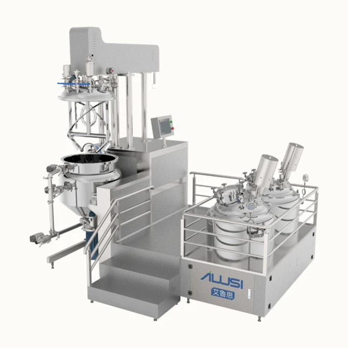 Small scale production semi auto cosmetics machinery production line
