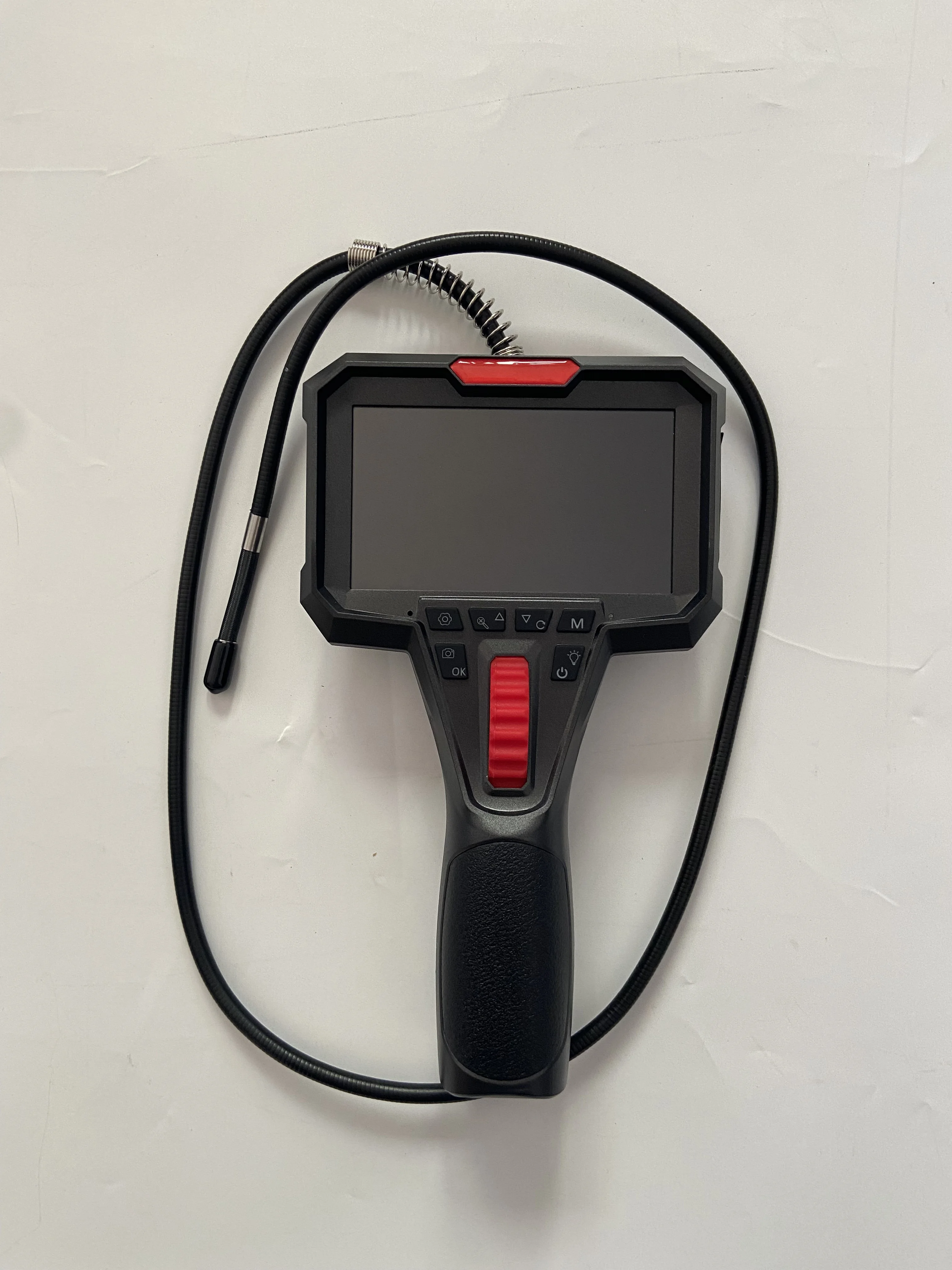 Portable Industrial Video Borescope for Engine/Pipe/Welding Inspection 2-Way Articulation, 1 Meter Cable Length