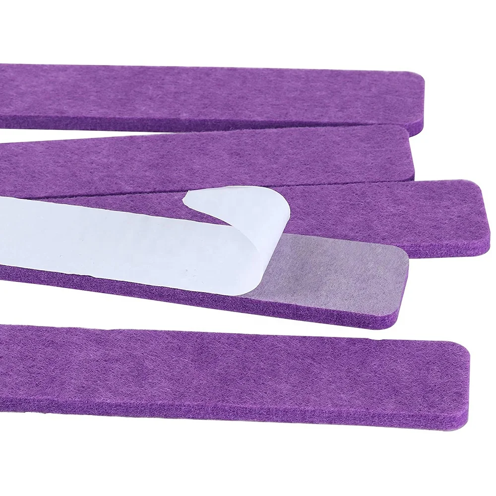 
Supplier self-adhesive felt bulletin board bar strip pin board bar for coffee shop 