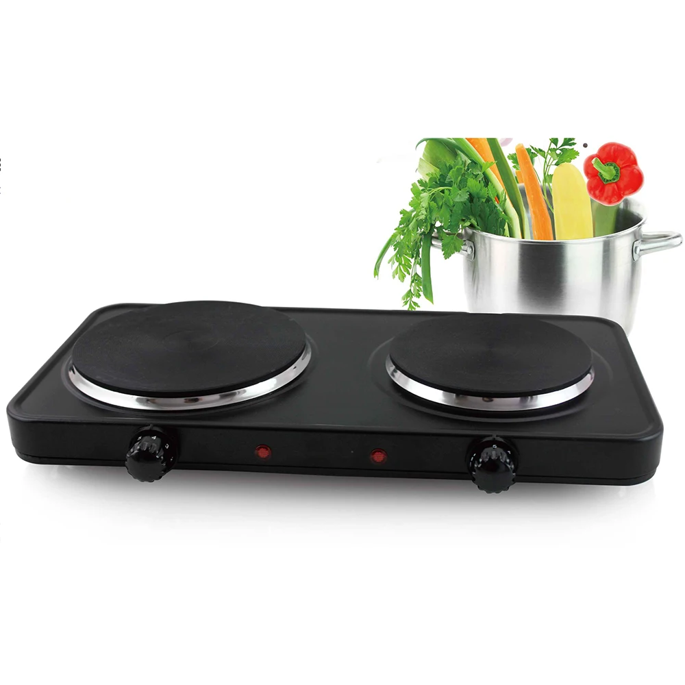 2021 Wholesale Price Electric Stove Top Electric Portable Cooktop Double Burner
